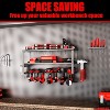 Keenray Power Tool Organizer Wall Mount - 2 Layers Storage Rack  for Drills Cordless Tools. Tool Organizer Storage for Workshop  Basement - 3 of 4