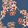 blue floral