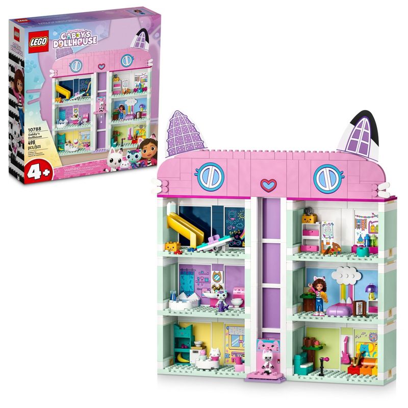 LEGO Gabby&#39;s Dollhouse Building Toy Set 10788, 1 of 8