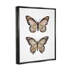 Stupell Industries Butterfly Wings Insect Portrait Floating Frame Canvas Art - 2 of 4