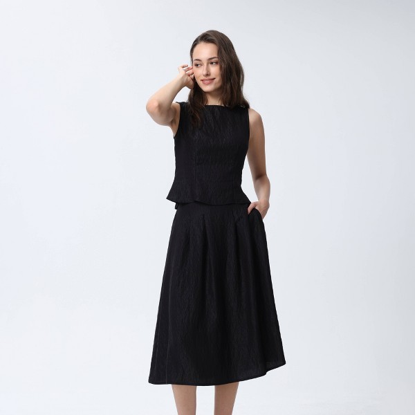 Top ajustado de cuello barco para mujer - A New Day™ 3