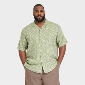Men's Short Sleeve Camp Shirt - Goodfellow & Co™ - 1 of 3