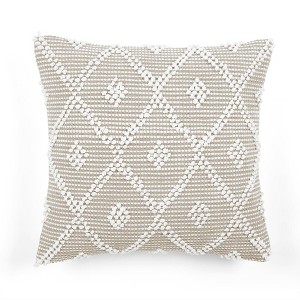 20"x20" Oversize Adelyn Family-Friendly Square Throw Pillow Cover - Lush Décor - 1 of 4