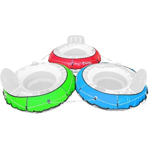 Bradley 3 Pack Heavy Duty River Tube Cover Only; Made in USA; Compatible with Intex River Run & 53" River Tubes - 1 of 4