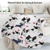 Boersma 1pc Adorable Fleece Dog Blanket - Soft, Cozy, Lightweight, Warm, Flannel Throw- Perfect for Snuggling Up on Chilly Days 60"x80" - 3 of 4