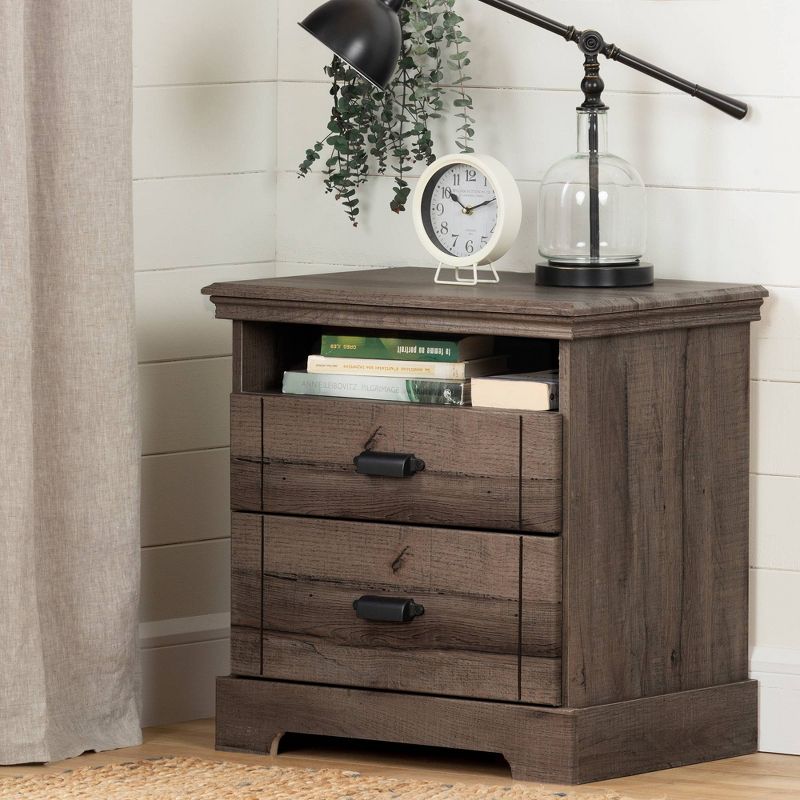 Lilak 2 Drawer Nightstand - South Shore, 3 of 12