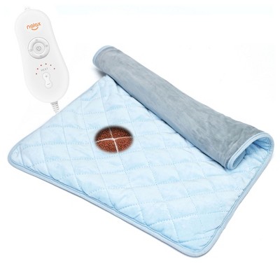 Nalax Electric Microfiber Adjustable Heating Weighted Pad With