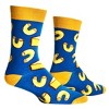 Crazy Socks, Fun Food & Snack Themed Crew Socks for Men, Colorful Assorted Styles - 3 of 4
