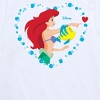 Girls' - Disney Princess - Ariel Short Sleeve Graphic T-Shirt - 2 of 4