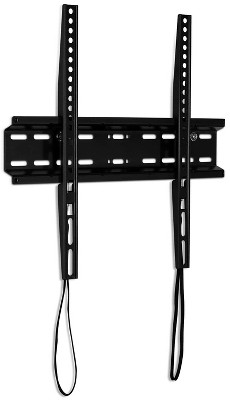 Mount-It! Low Profile Slim TV Wall Mount Fixed TV Bracket Fits 32" - 55" TVs, 77 Lbs. Weight Capacity, 1.1" Profile from the Wall