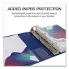 Samsill Durable D-Ring View Binders, 3 Rings, 2" Capacity, 11 x 8.5, Blueberry/Blue Coconut/Dragonfruit/Purple, 4/Pack - 3 of 4
