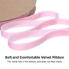 Unique Bargains Velvet Single Side Christmas Vintage Ribbon 1 Pc - 2 of 4