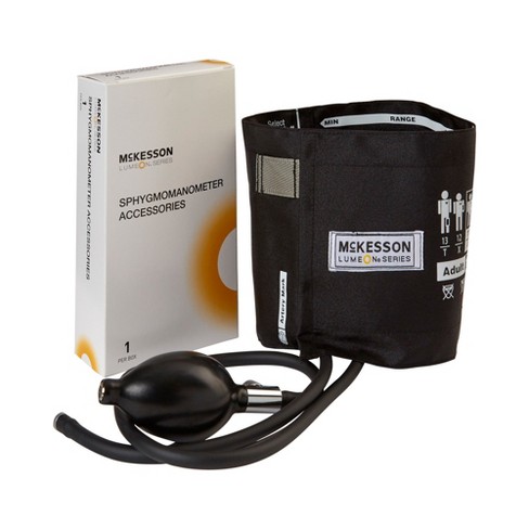 McKesson Reusable Blood Pressure Cuff, Large, Black