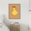Amanti Art Daphne the Cowgirl Duckling by Anyone Can Yeehaw Canvas Wall Art Print Framed - 4 of 4