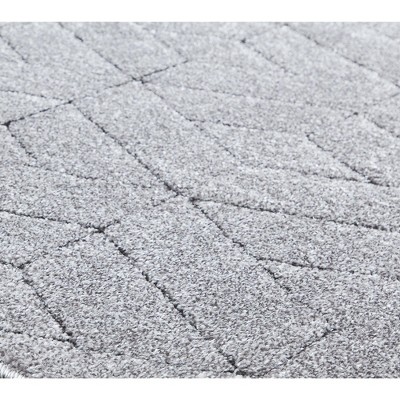Cadence 5' x 7' Geometric Gray Synthetic Area Rug