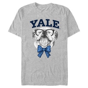 Mens Yale University Handsome Dan Bow Tie T Shirt - 1 of 4