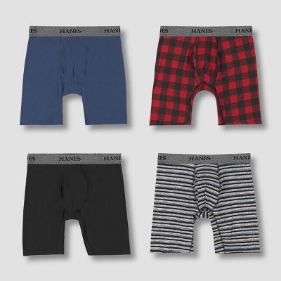 hanes 100 cotton boxers