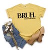 Simply Sage Market Bruh Formerly Mom Garment Dyed Tee - L - Mustard - 3 of 4