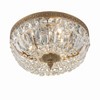 Crystorama Lighting Ceiling Mount 3 - Light Flush Mount in  Olde Brass - 3 of 4