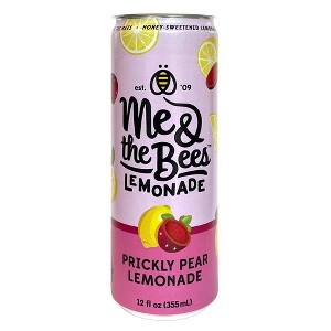 Me & The Bees Prickly Pear Lemonade -12 fl oz - 1 of 4