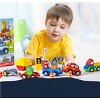 PREXTEX  Building Blocks & Stacking Toys Set for Toddlers-60 Pieces, Multicolored - image 3 of 4