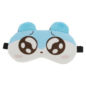 Unique Bargains Soft Cartoon Sleep Mask Big Eyes Blue White 1 Pc - 1 of 4