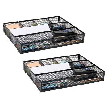Mind Reader Metal 7-tier Paper Tray Desktop Organization Set : Target