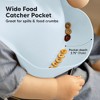 KeaBabies 2-Pack Silicone Bibs For Babies, Food Grade Silicone Baby Bibs for Eating, Feeding, Toddler Bibs, Boys, Girls - 4 of 4