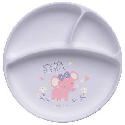 Stephen Joseph Gifts Baby Suction Cup Silicone Plates