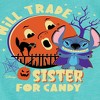 Girls' - Lilo and Stitch - Will Trade Sister for Candy Fitted Short Sleeve Graphic T-Shirt - 2 of 4