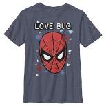 Boy's Marvel Spider-Man Candy Heart Love Bug T-Shirt