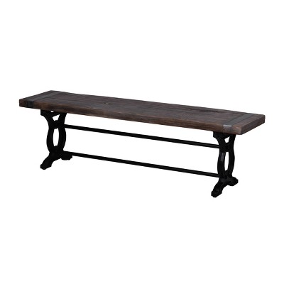 The Flag Bench Gray - A&B Home