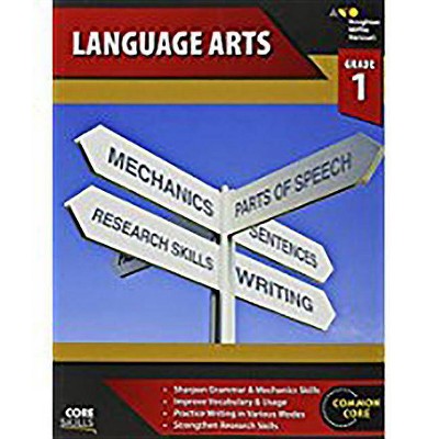 Core Skills Language Arts Workbook Grade 1 - (Core Skills Lang Arts) by  Houghton Mifflin Harcourt (Paperback)