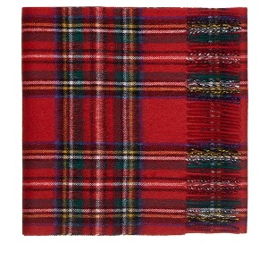 Lona Scott Pure Lambswool Tartan Scarf - 1 of 4