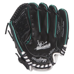 Rawlings Playmaker Series 11" Glove - Black/Teal - 1 of 3