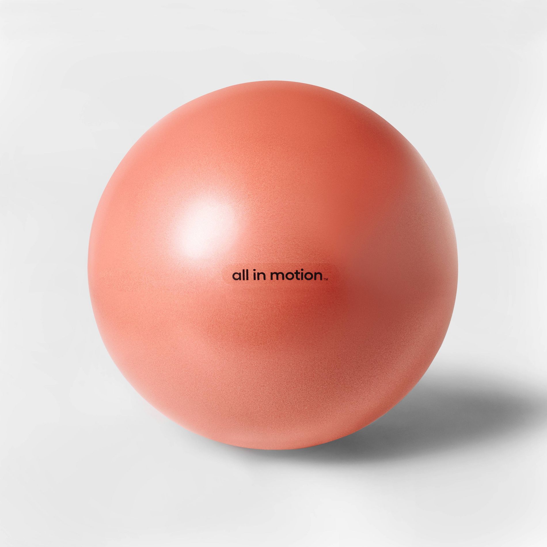 Weighted Stability Exercise Ball - Red 65cm - All In Motion™: PVC, 300lb Capacity