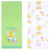 The Lakeside Collection Embroidered Kitchen Towels Gnome & Bunnies Set of 2 - 4 of 4