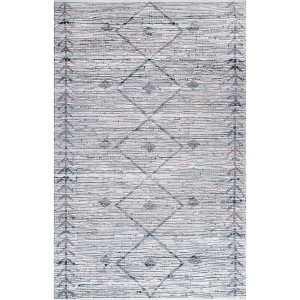 Nuloom Jasonna Leather Global Flatweave Indoor Area Rug - 1 of 4