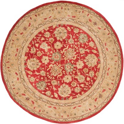 red/ivory