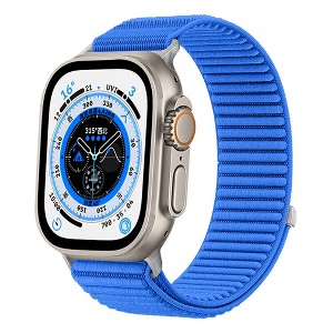 HTUTWOO Nylon Loop Apple Watch Band, Sport Woven Strap 38/40/41/42/44/45/49mm for iWatch Series 11 10 9 8 7 6 5 4 3 2 1 SE Ultra for Women Men - 1 of 4