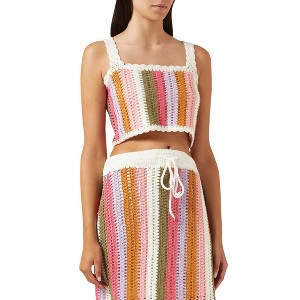 Women's LITO STRIPE CROCHET TOP - MINKPINK - 1 of 4