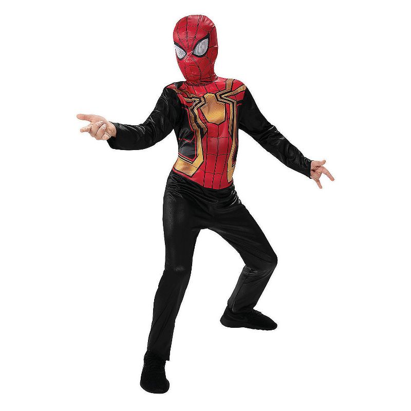 Jazwares Boys' Iron Spider-Man Costume - Size 12-14 - Red, 1 of 2