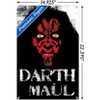 Trends International Star Wars: The Phantom Menace - Darth Maul Charcoal Unframed Wall Poster Prints - 3 of 4