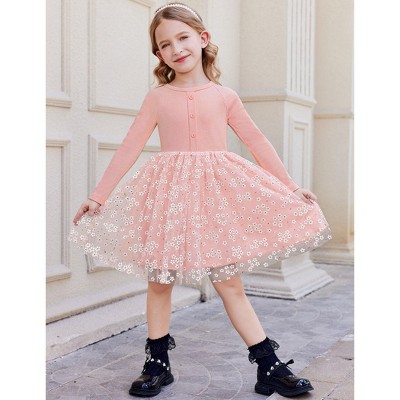 Arshiner Toddler Tutu Dress Girls Fluffy Summer Dresses Casual Funeral Tulle  Sundress-Lilac-90 : Target