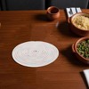 Unique Bargains Trivet Round Rope Woven Mat Cotton Non-woven Fabric 8.66"x8.66"x0.31" - 2 of 3
