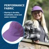 TrailHeads Ponytail Hat, Fleece Beanie for Women - Warm Winter Hat with Visor - Running, Hiking - 3 of 4