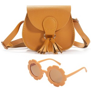 Generic Purse Kids Crossbody Purse Shoulder Bags for Toddler Tassel Bags for Girls - 1 of 4