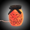 Stony Creek 4.0 Inch Halloween Pre-Lit Small Jar Halloween Lighted Glass Accent , Halloween Decor Cat Haunted House (1PC) - 4 of 4