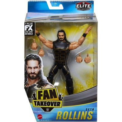 WWE Elite Fan Takeover Seth Rollins Action Figure