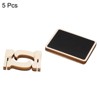 Unique Bargains Mini Wooden Chalkboard with Stand Black - 3 of 4